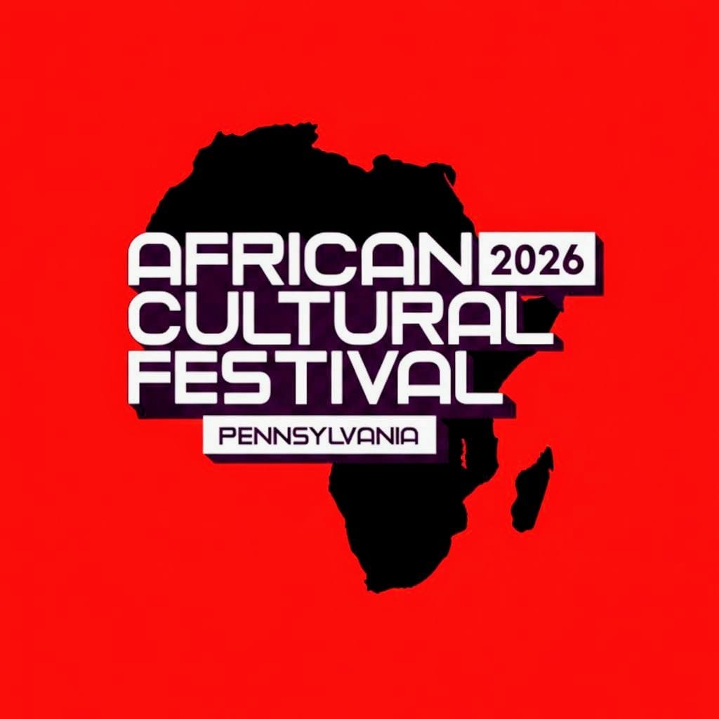 Official logo of the African Cultural Festival 2026, Pennsylvania