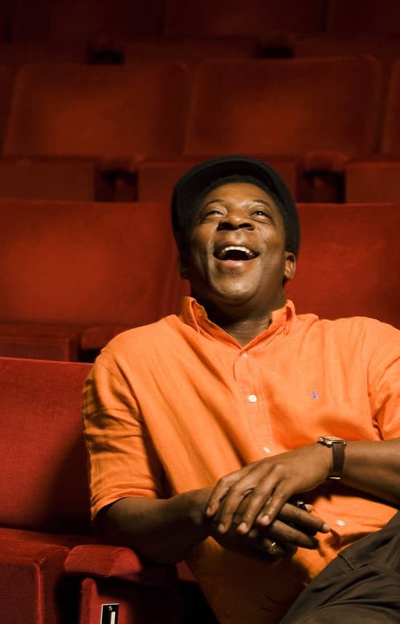 Portrait of Bisi Adigun, Founder and Creative Director of Naijaspora Media